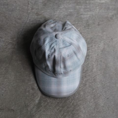 【残り一点】Blue Gray Checkered Baseball Cap