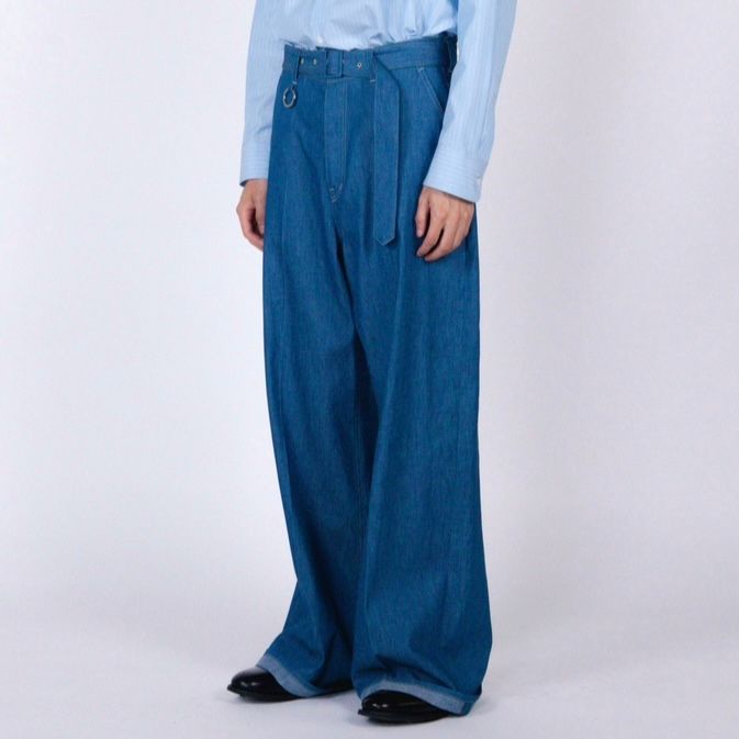 【残り一点】Belted Wide Pants