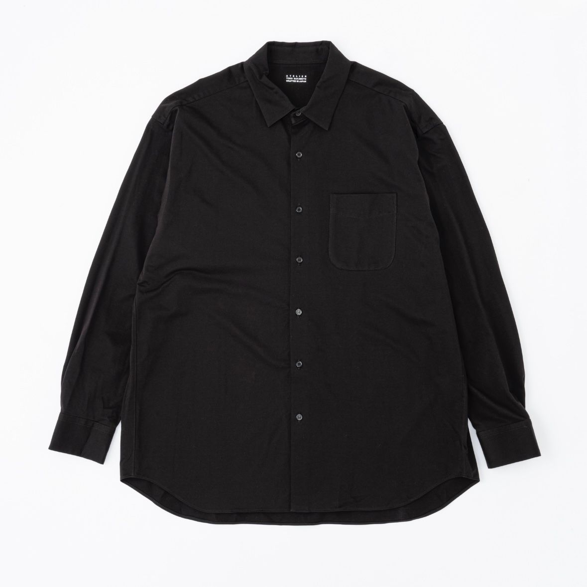 【残り一点】Regular Collar Shirt(36G SUPER HIGH GAUGE JERSEY)