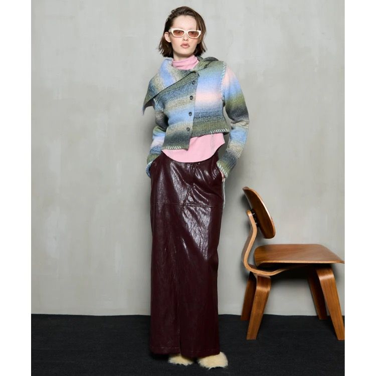 【残り一点】Asymmetry Knit Cardigan