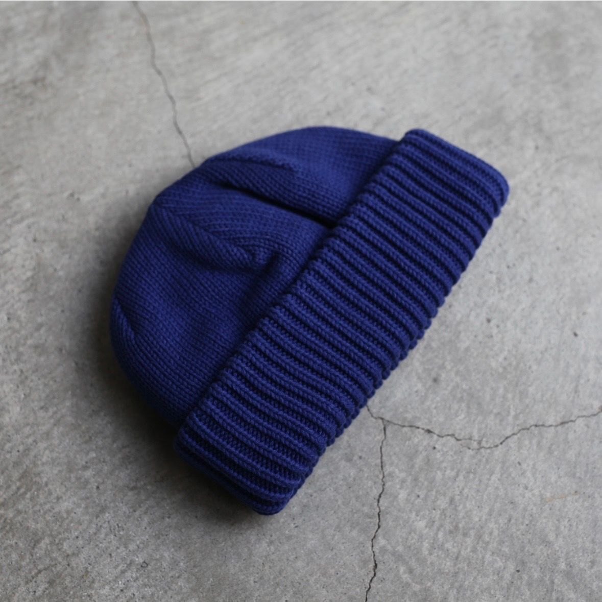 【残りわずか】Knit Cap(BLUE)