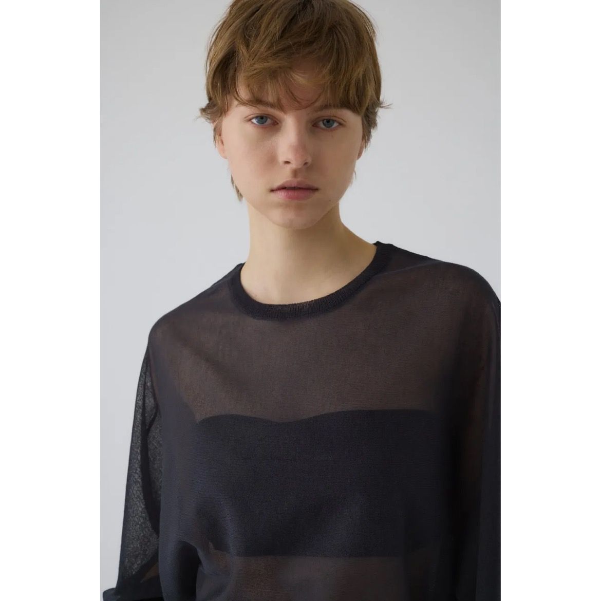 【残り一点】Sheer Dolman Knit Tops