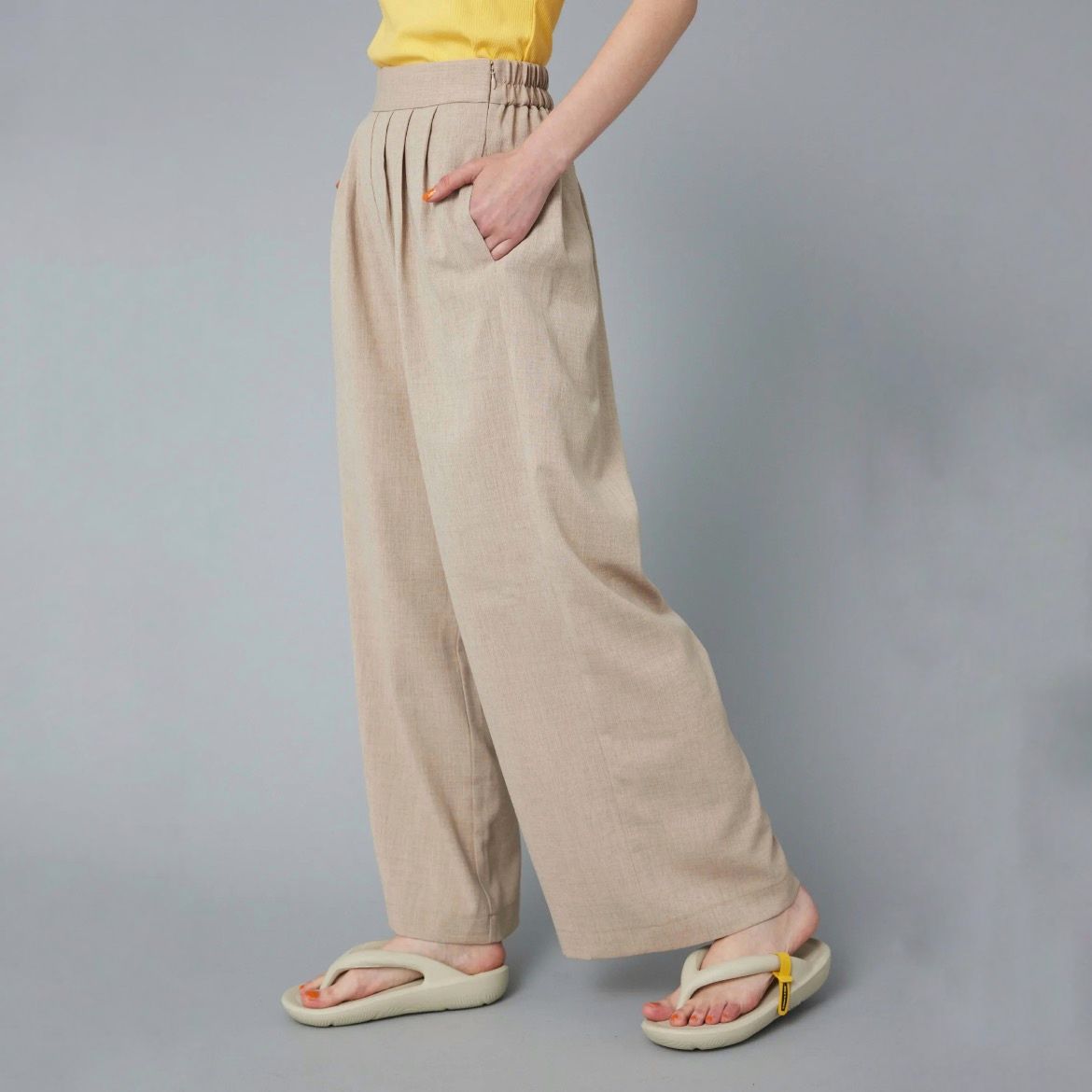【残り一点】Tuck Easy Pants
