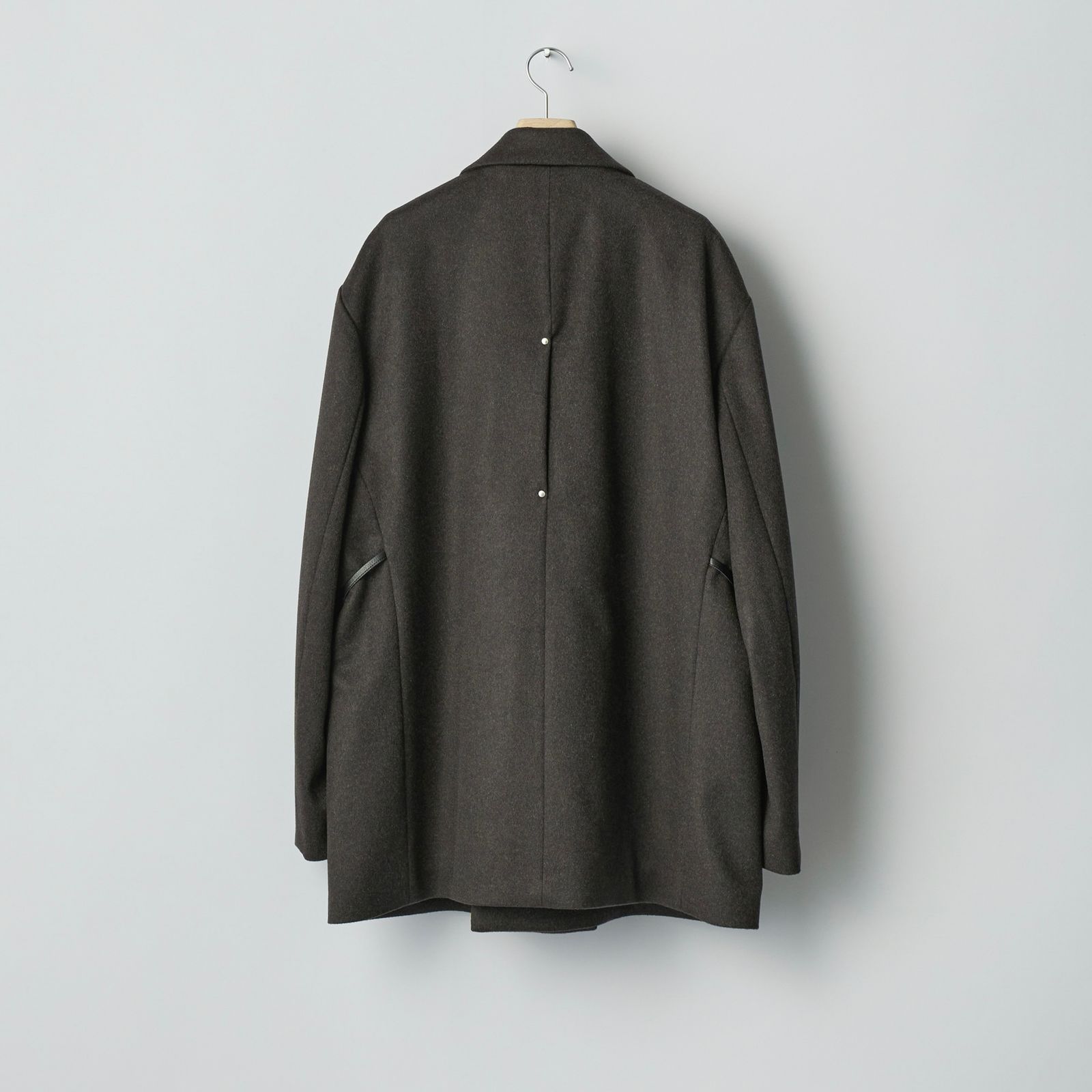【残り一点】Pure Cashmere Back Slash Peak Lapel Jacket