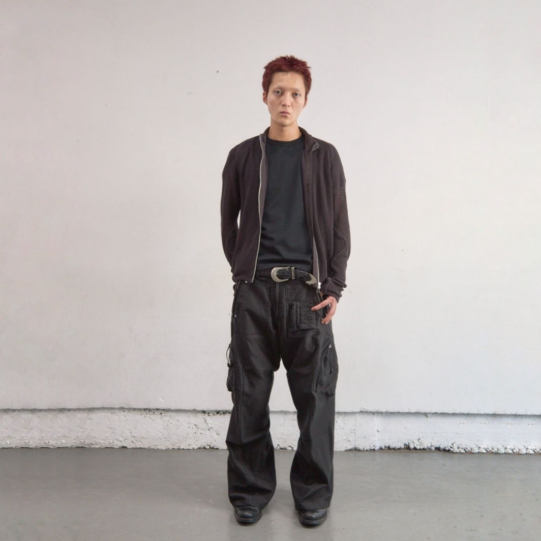 【残り一点】3D Twisted Parachute Cargo Pants