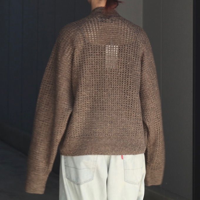 【残り一点】Mock Twisted Yern Knit Cardigan
