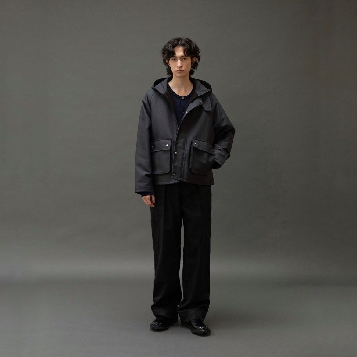 ANOTHER OFFICE - 【残り一点】Hood Neo British Jacket ANOTHER OFFICE - 【残り一点】Hood Neo British Jacket