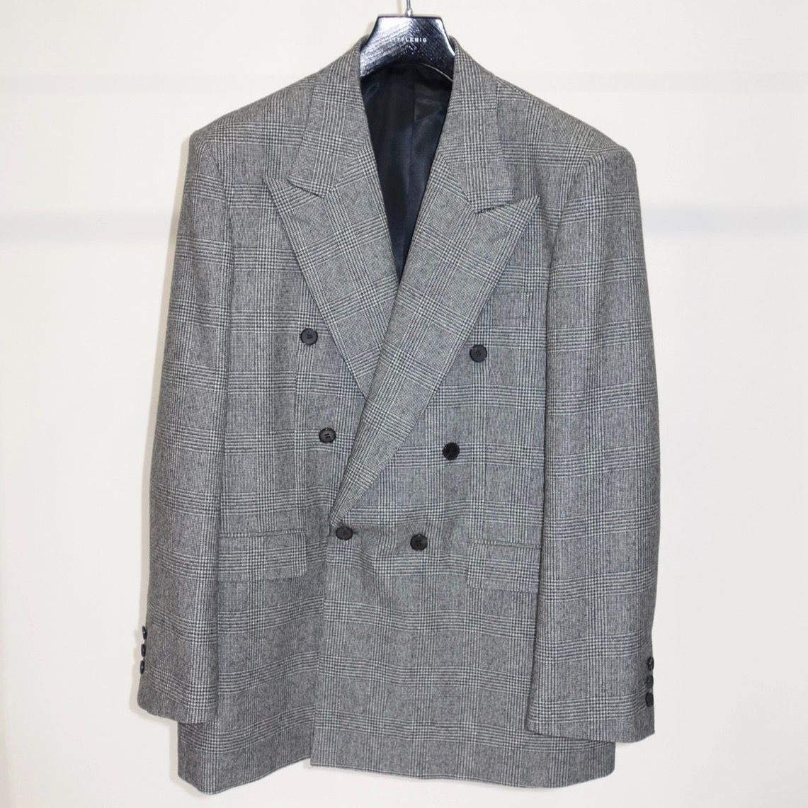 【残り一点】Glen Plaid Double Breasted Jacket