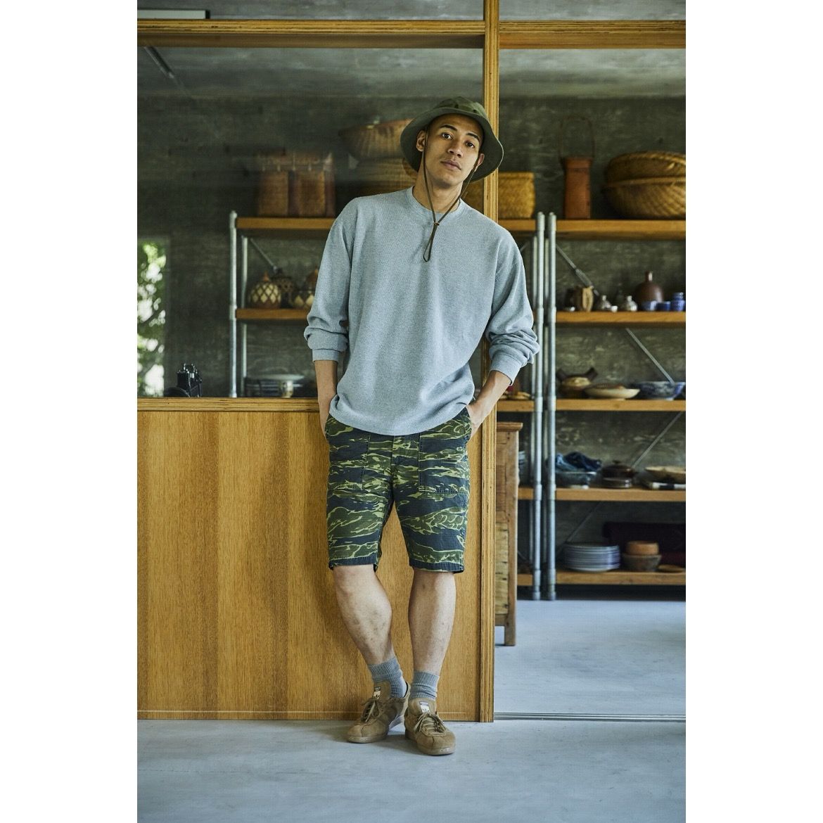 【残り一点】Waffle Long Sleeve T-shirt