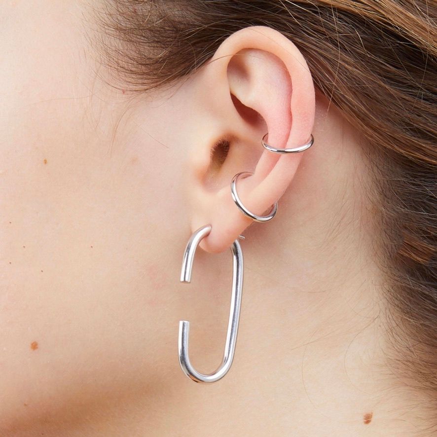 【再販売通知受付可能】Twin Medi Earcuff(SILVER)