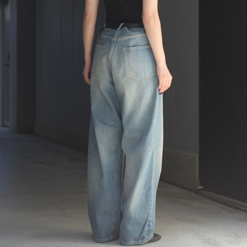 【残り一点】5pocket Straight Pants(USED FADE)