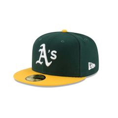 【残り一点】59fifty MLBオンフィールド(オークランド・アスレチックス_ホーム)