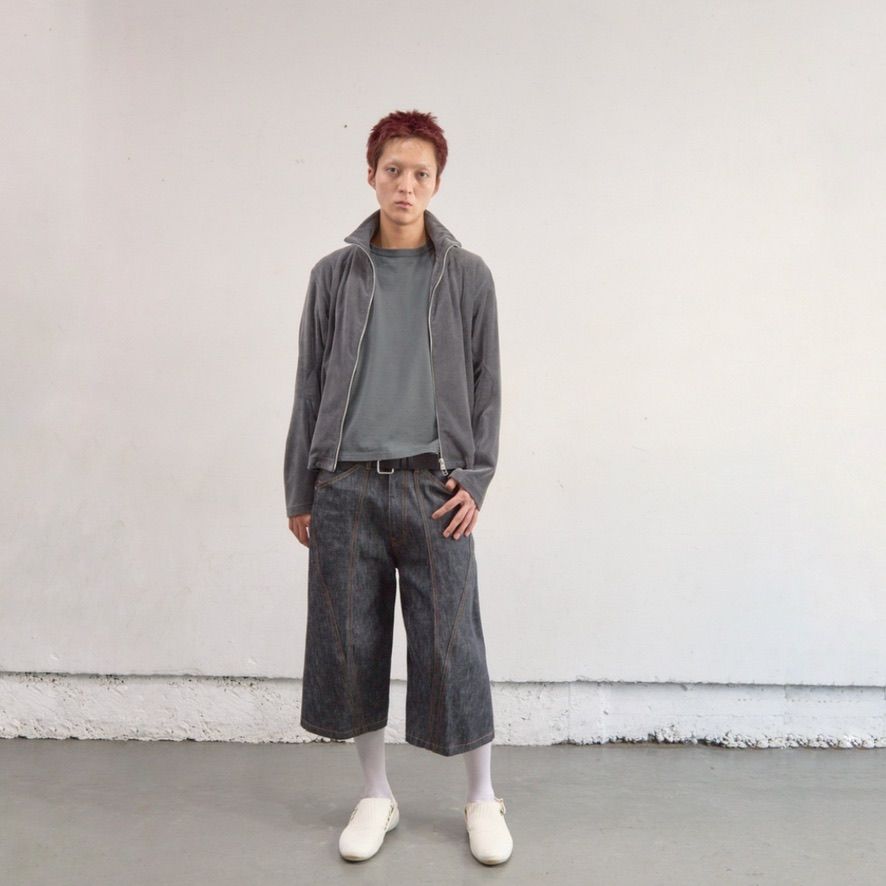 【残り一点】Velour Zip Up Track Top