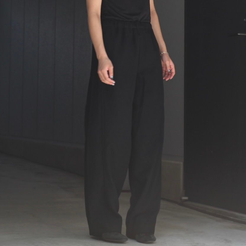 【残り一点】Wool/Cashmere Fleece Easy Twist Trousers