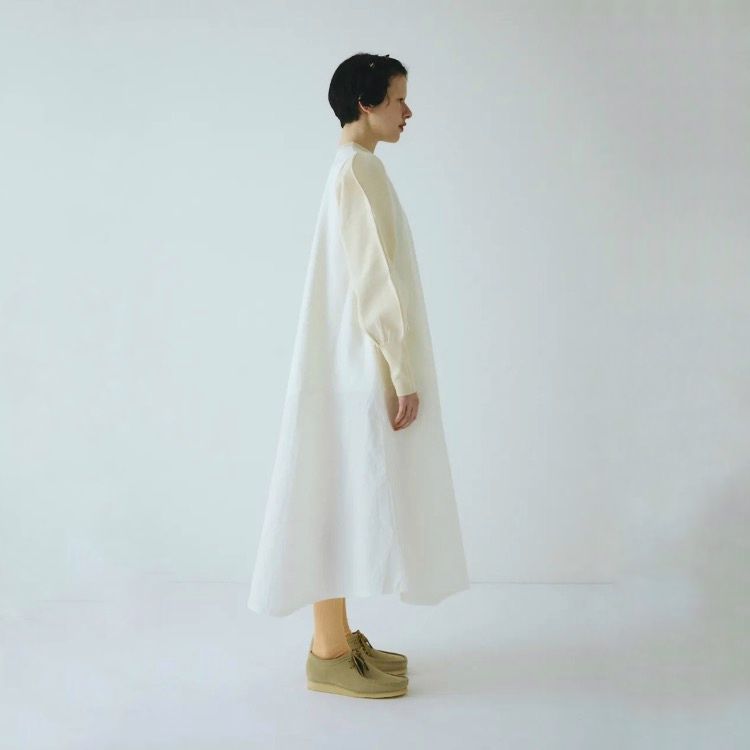 【残り一点】Mountain Sleeve Docking Dress