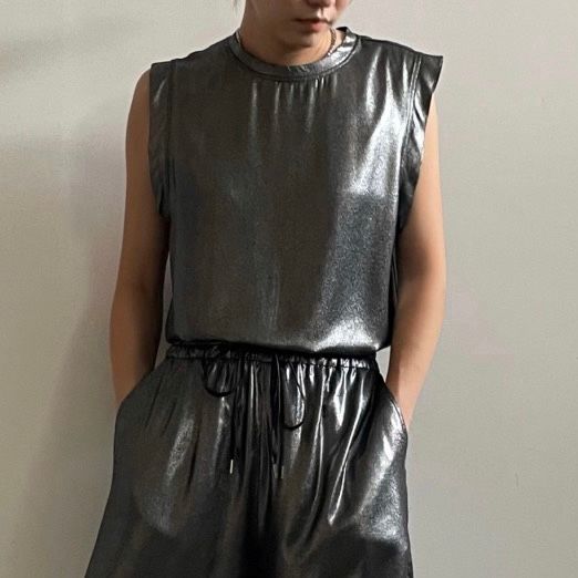【残り一点】Glitter Minimal Tank Top