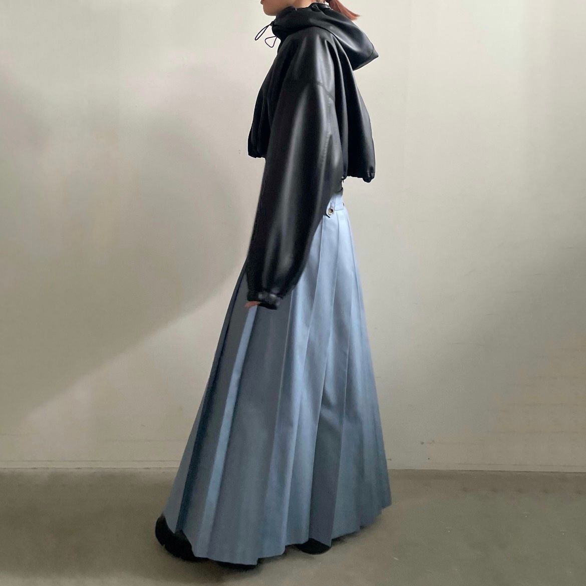 【残り一点】Double Low Waist Skirt