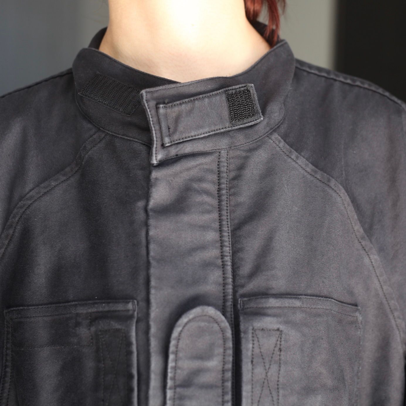 【残り一点】"Inception" Big-Sleeve Mole Skin JKT