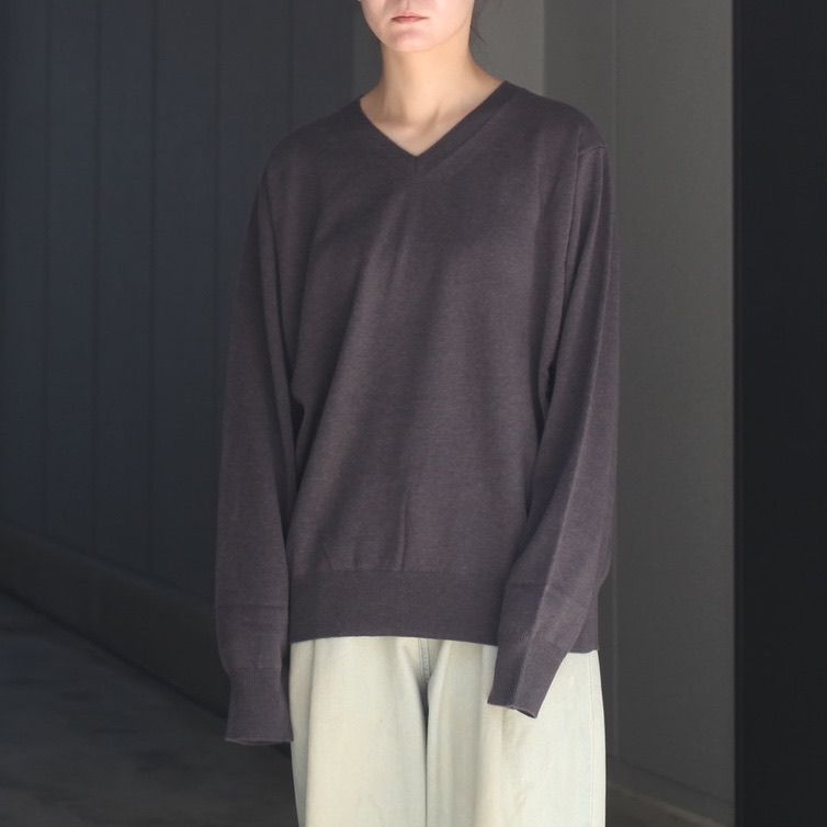 【残り一点】L/S V Neck
