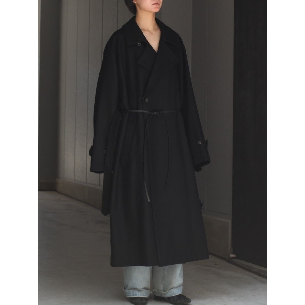 Omar Afridi 19aw Road Cover Coat - ステンカラーコート