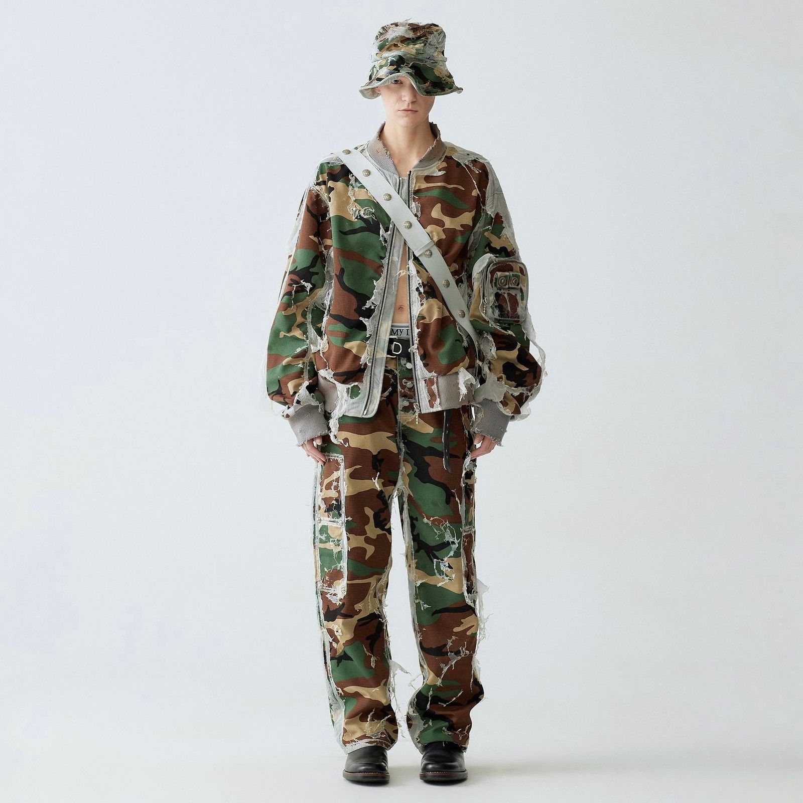 Thug Club - 【残り一点】Burnt Bio Army Bucket Hat | ACRMTSM