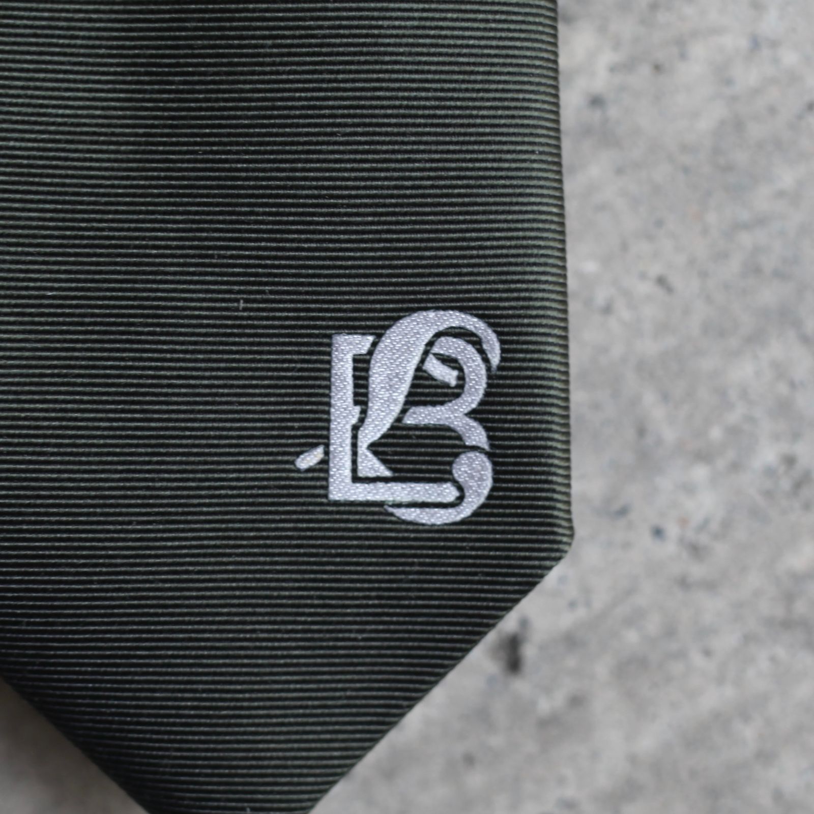 【残り一点】Silk Narrow Tie(GREEN)