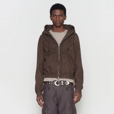【残りわずか】Paneled Zip Up Hoodie