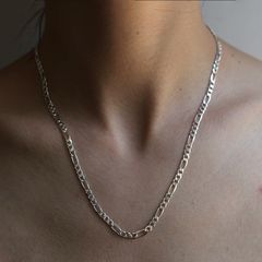 【残り一点】Light Curb Chain Necklace(SILVER)