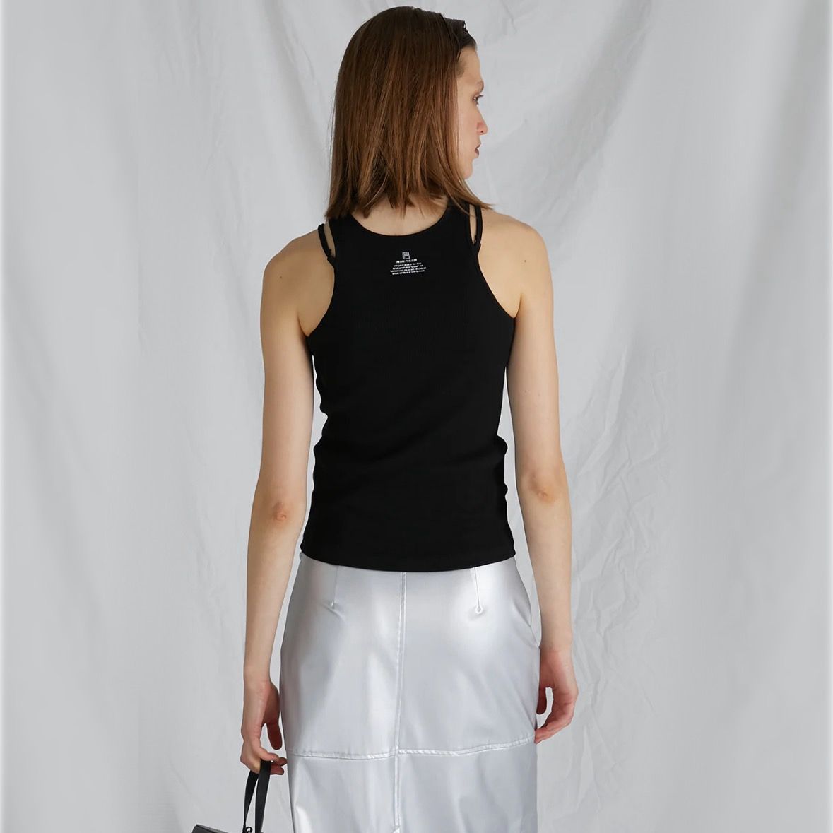 【残り一点】Front Logo Rib Tank Top