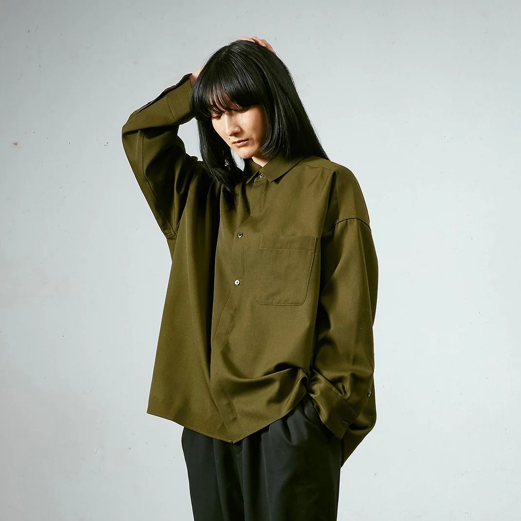 【残り一点】よそいきワイドBOXシャツ
