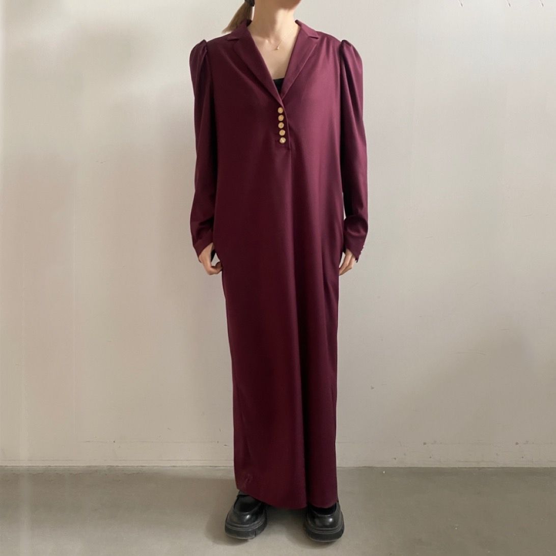 【残り一点】Minimal Jacket Puff Dress