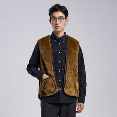 【残り一点】Warm Pile Waistcoat Zip In Liner