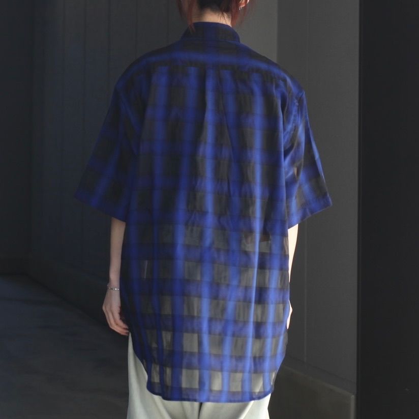 【残り一点】シズルチェックS/Sシャツ