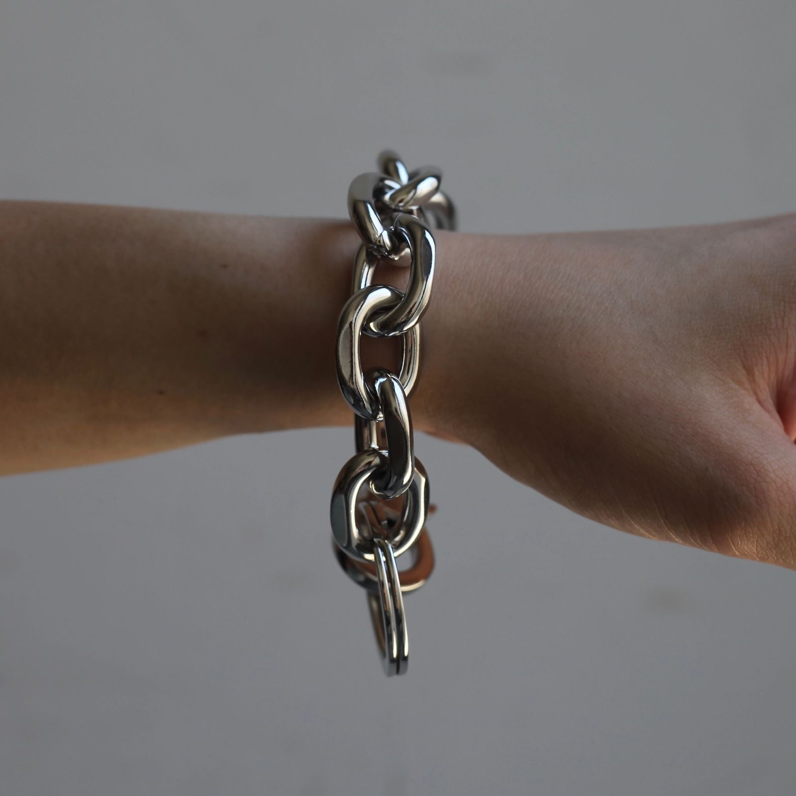 【残りわずか】Cut Oval Bracelet(SILVER)