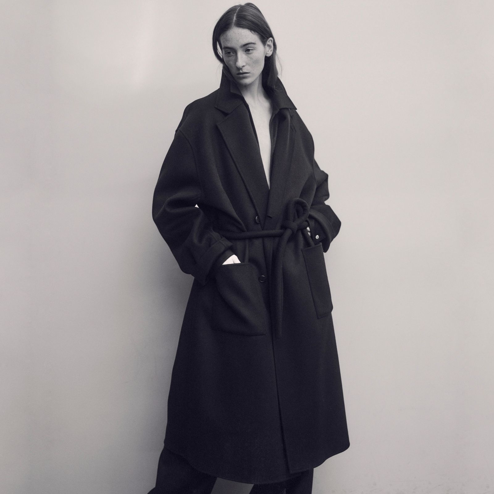 【残りわずか】Wool Flannel Oversized Skipper Shirt