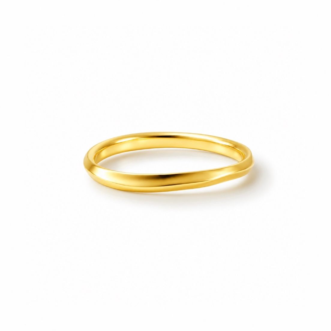 【お取り寄せ注文可能】Wave Ring S(K18 YELLOW GOLD)