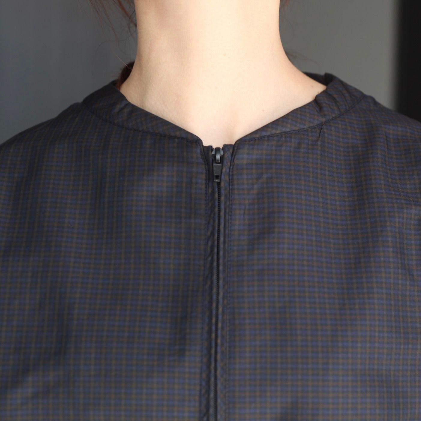 【残り一点】Check Bomber Jacket