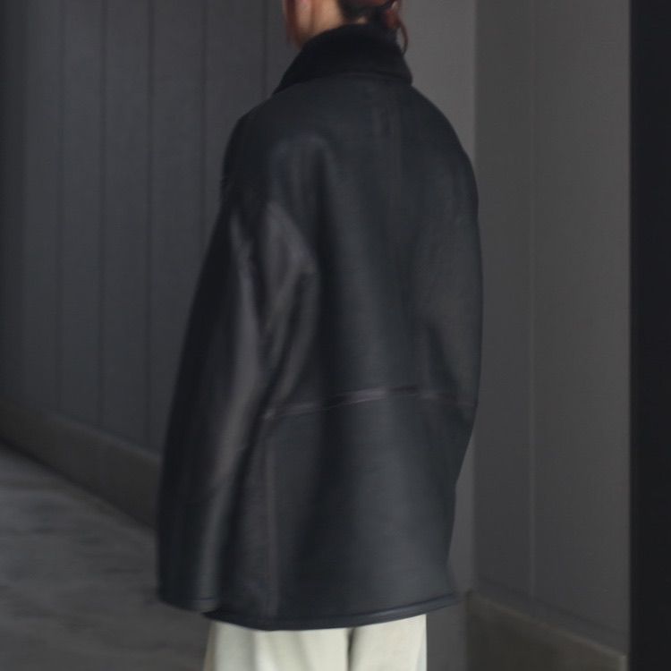 【残り一点】W-Zip Mouton Flight Jacket