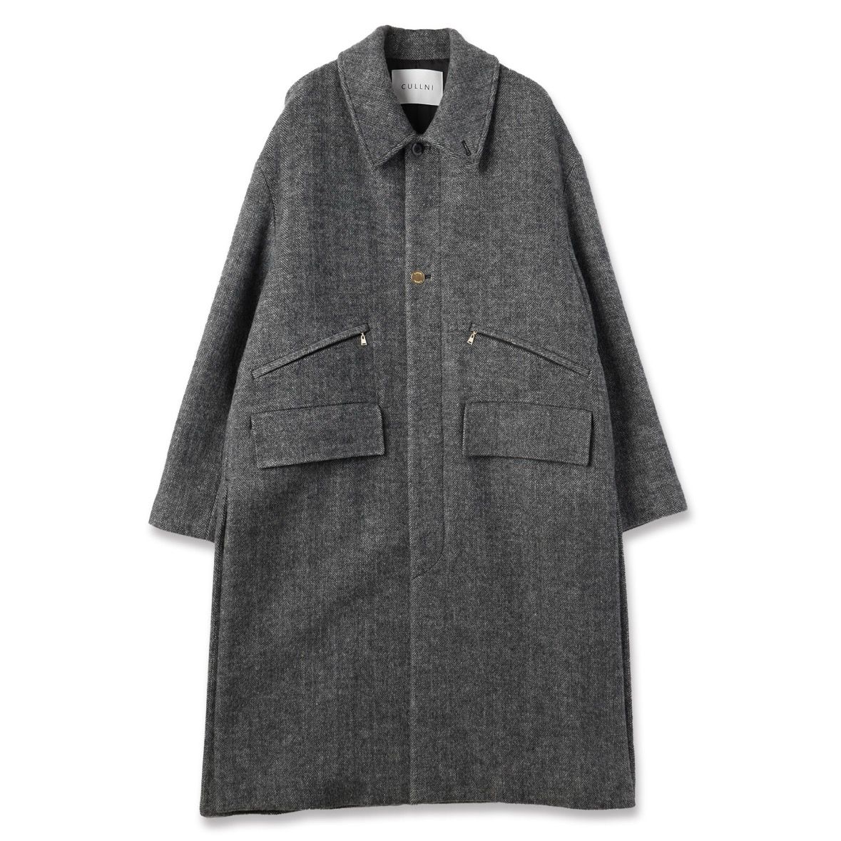 cullni クルニ コート 23AW Chin Tab Coat（CULLNI - クルニ