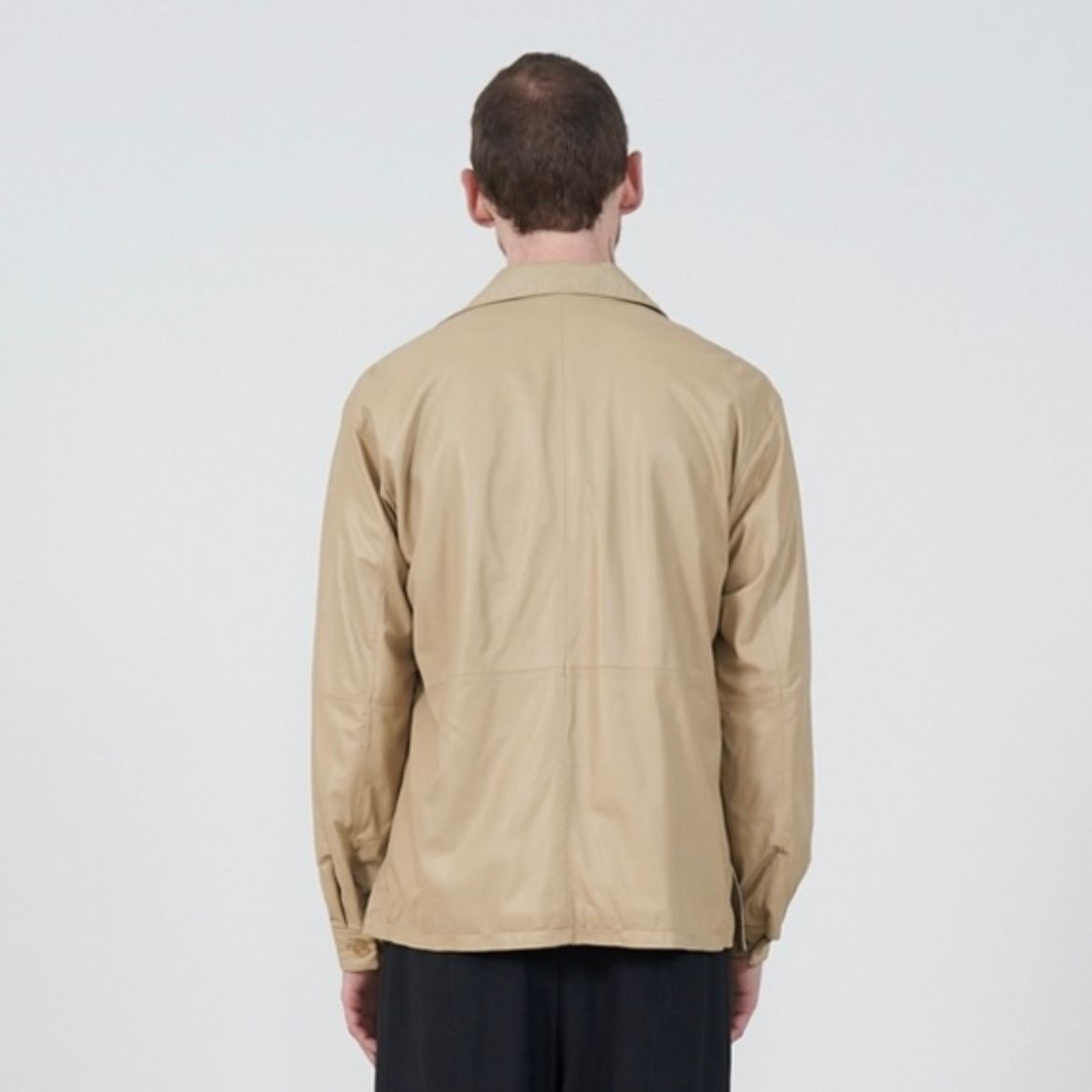 YOKE - 【残り一点】Leather Shirt Jacket | ACRMTSM ONLINE STORE YOKE - 【残り一点】Leather Shirt Jacket | ACRMTSM ONLINE STORE