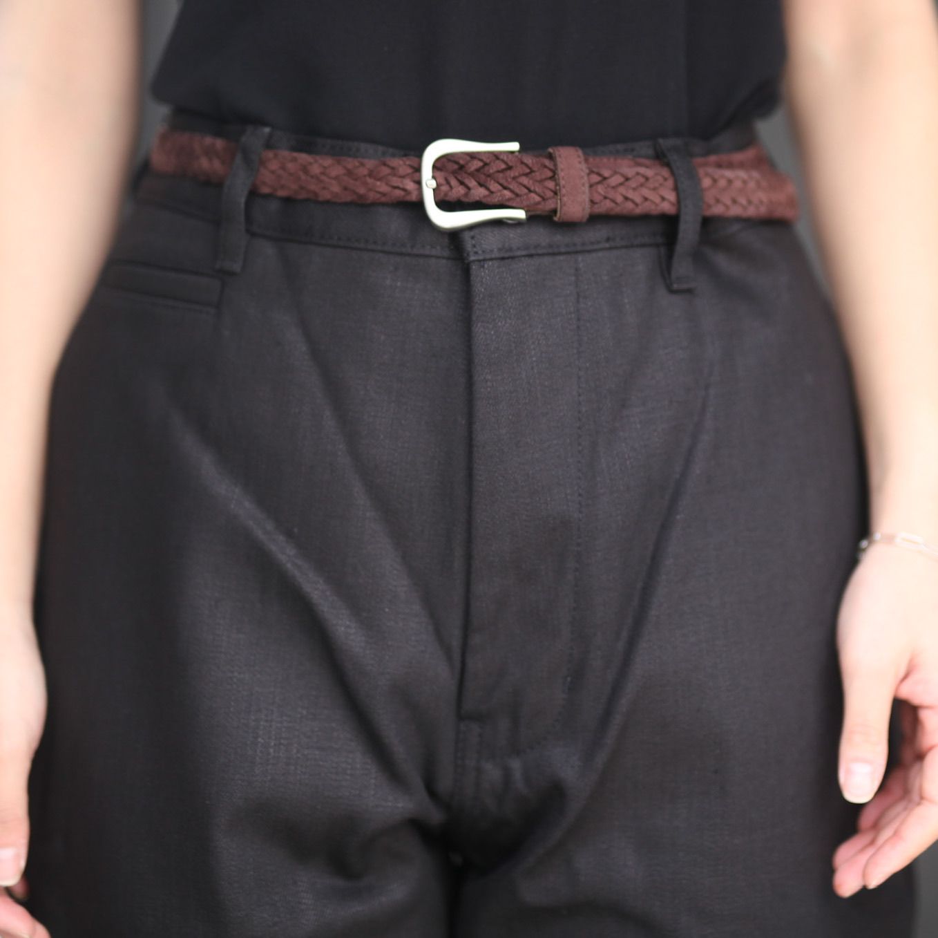 【残りわずか】Selvedge Flat Front Tapered Denim(BILL)