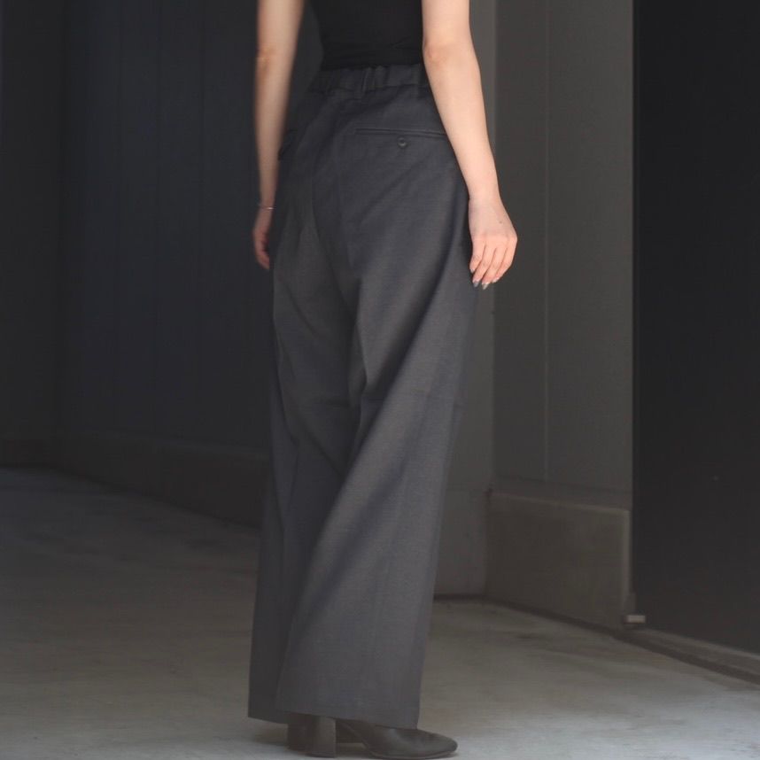 【残り一点】Double Pleated Trousers