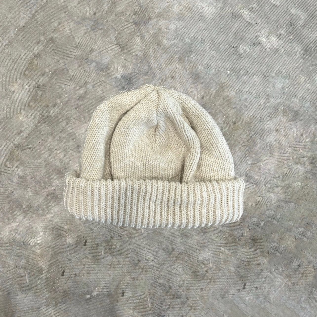 【残り一点】Knit Cap(NATURAL)