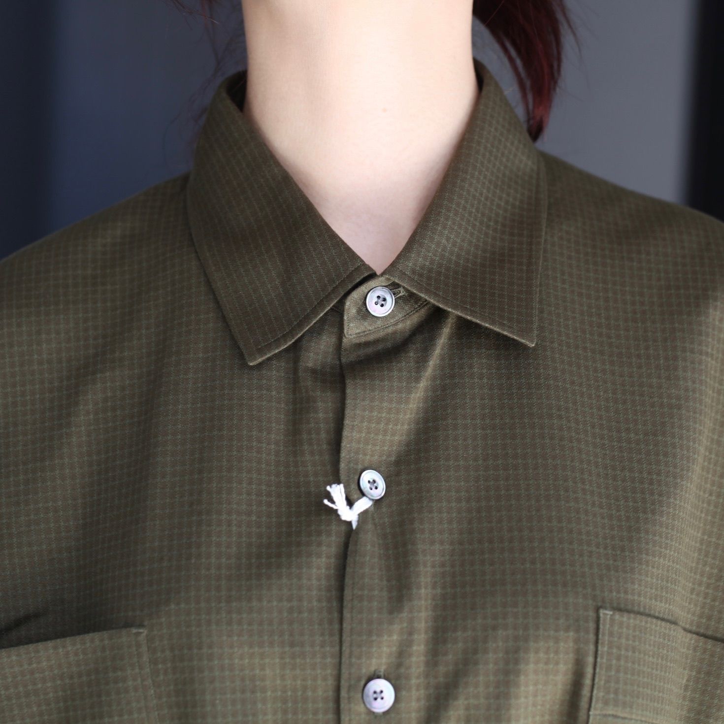 【残り一点】36G Check Balise SS Shirt