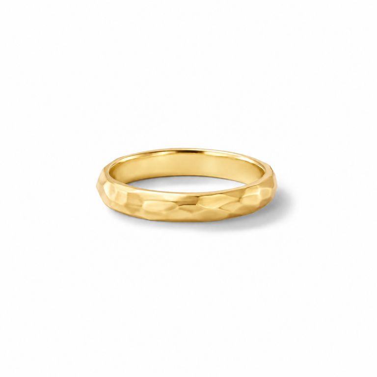 GARNI - 【お取り寄せ注文可能】Crack Round Ring(K18 YELLOW GOLD
