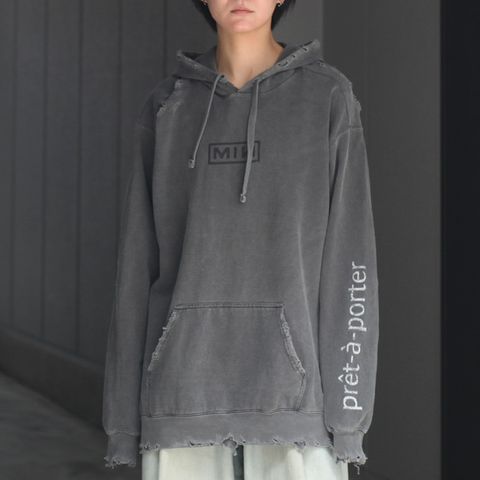 【再販売通知受付可能】Bootleg Hoodie(DAMAGED)