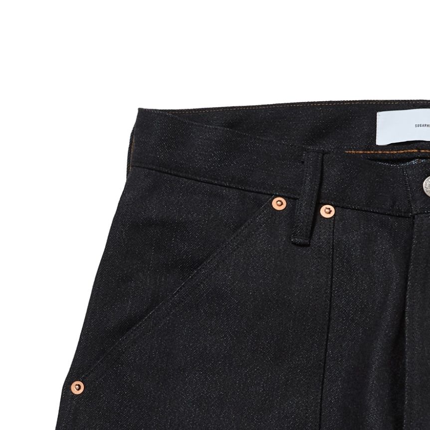 【残り一点】Twisted Heather Denim Pants Double Knee