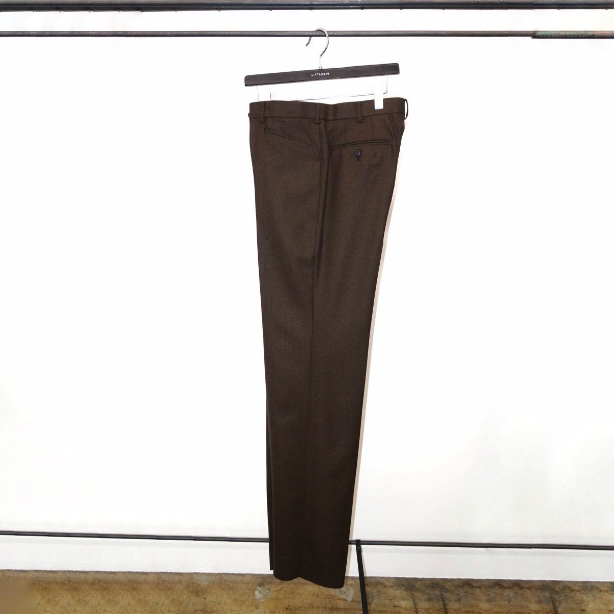 【残り一点】Wool Straight Trousers