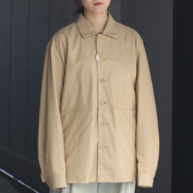 【残り一点】Leather Shirt Jacket