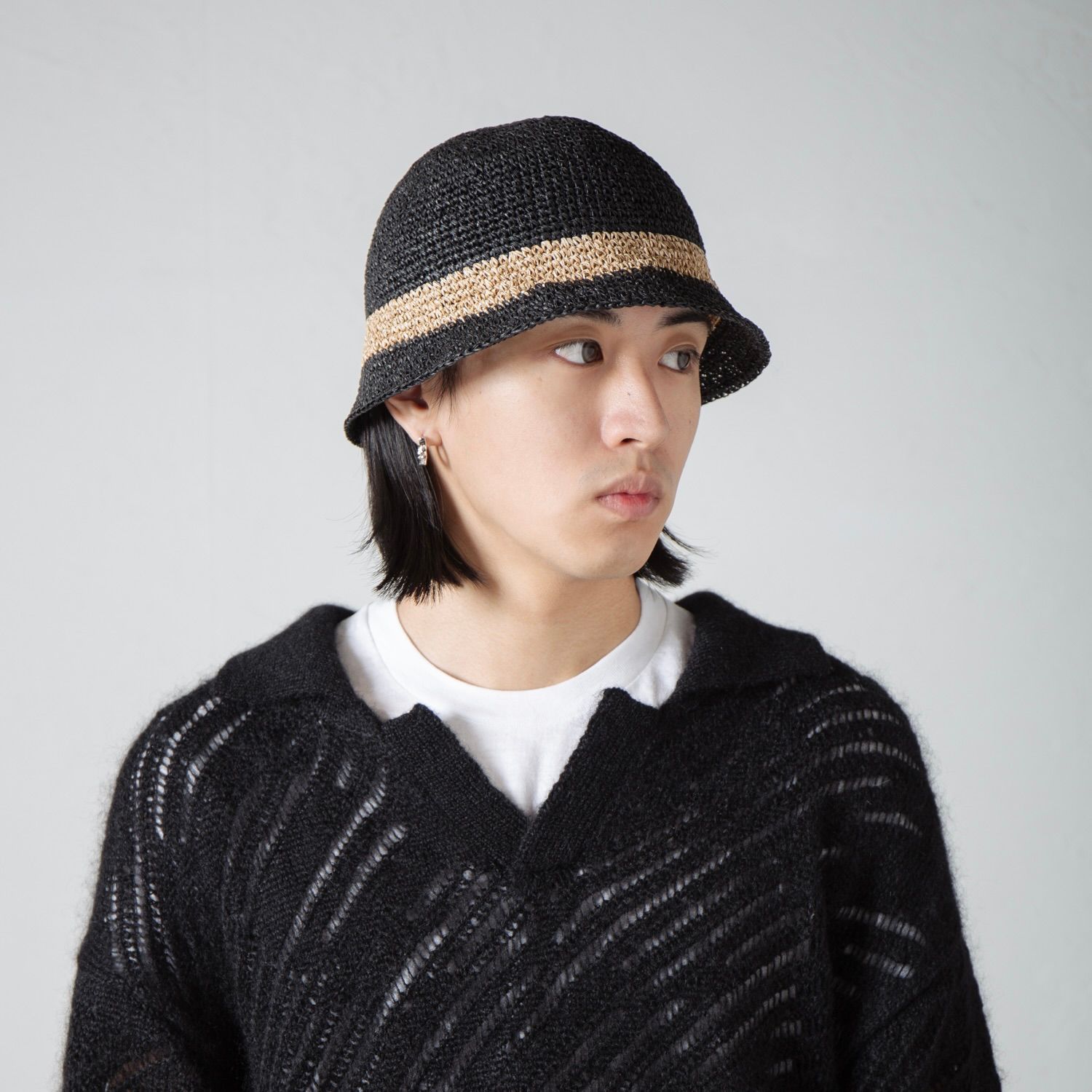 Racal - 【残り一点】Paper Fiber Knit Tulip Hat | ACRMTSM